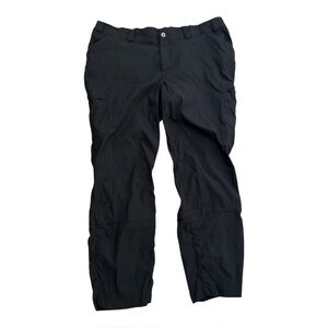 Duluth Trading Co. Women's Plus Dry on the Fly Bootcut Pants | Black | 20W